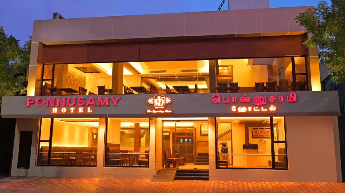 Ponnusamy Hotel Royapettah - Present Day